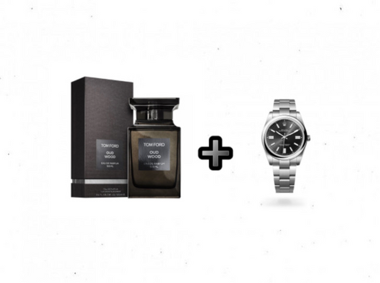 rolex oyster noir + tom ford wood oud 5ml